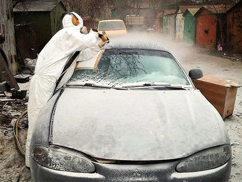 Очистка автомобилей